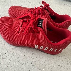 NOBULL Red Athletic Sneakers